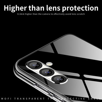 For Samsung Galaxy S25+ 5G MOFI Ming Series Ultra-thin TPU Phone Case(Transparent) by MOFI