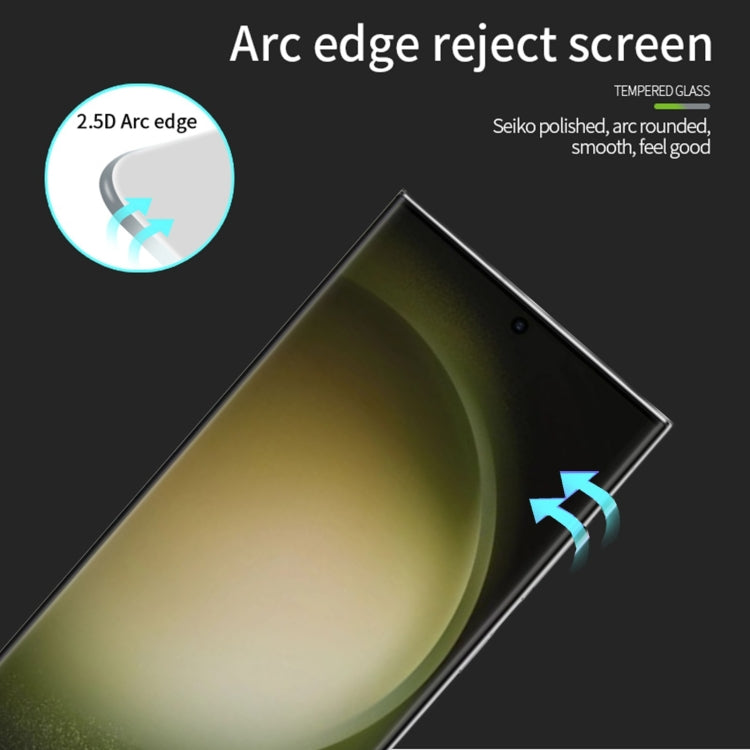 For Samsung Galaxy S24 5G MOFI 9H 2.5D Full Screen Tempered Glass Film(Black) - Galaxy S24 5G Tempered Glass by MOFI | Online Shopping UK | buy2fix