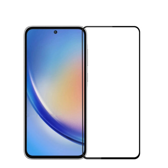 For Galaxy A35 / A55 PINWUYO 9H 2.5D Full Screen Tempered Glass Film(Black)