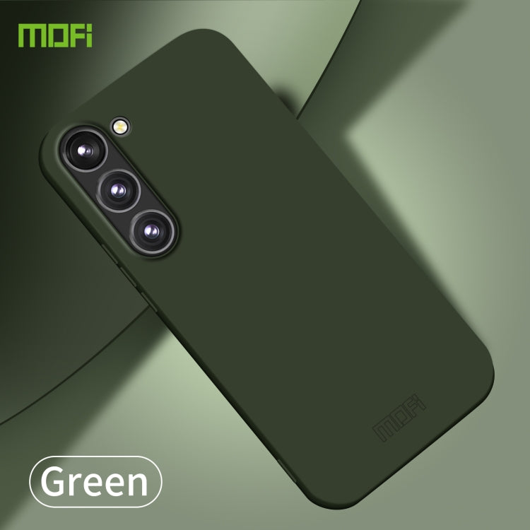 For Samsung Galaxy S23 5G MOFI Qin Series Skin Feel All-inclusive PC Phone Case(Green) - Galaxy S23 5G Cases by MOFI | Online Shopping UK | buy2fix