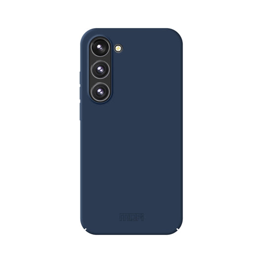 For Samsung Galaxy S23+ 5G MOFI Qin Series Skin Feel All-inclusive PC Phone Case(Blue) - Galaxy Phone Cases by MOFI | Online Shopping UK | buy2fix