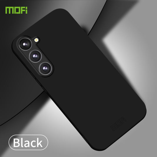 For Samsung Galaxy S23 FE 5G MOFI Qin Series Skin Feel All-inclusive PC Phone Case(Black) by MOFI