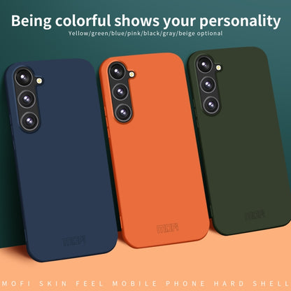 For Samsung Galaxy S23 FE 5G MOFI Qin Series Skin Feel All-inclusive PC Phone Case(Orange) - Galaxy Phone Cases by MOFI | Online Shopping UK | buy2fix