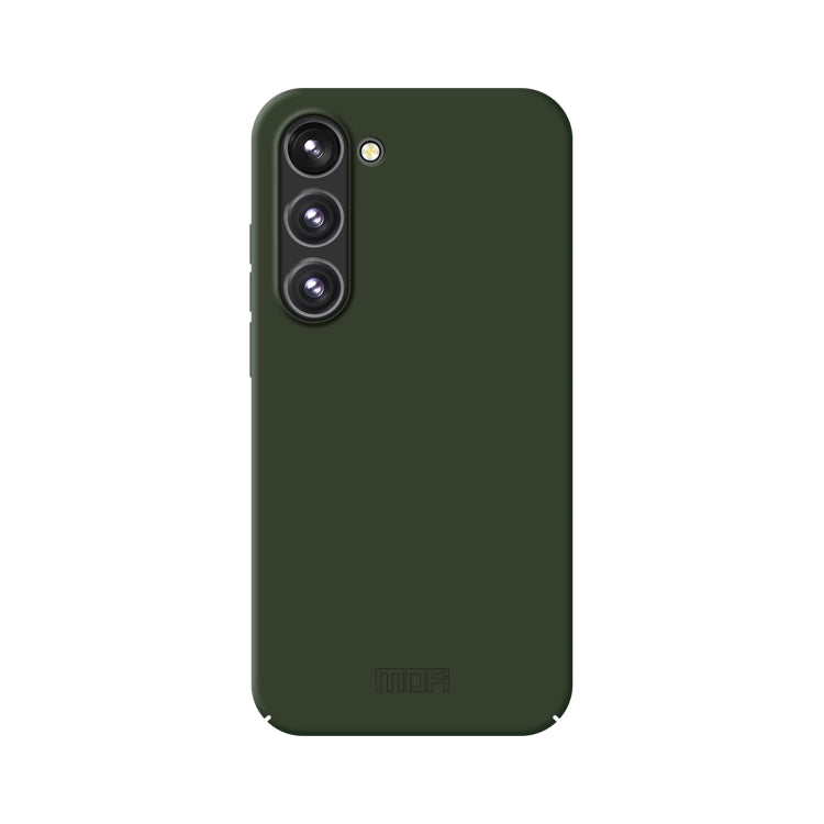 For Samsung Galaxy A34 5G MOFI Qin Series Skin Feel All-inclusive PC Phone Case(Green) - Galaxy Phone Cases by MOFI | Online Shopping UK | buy2fix