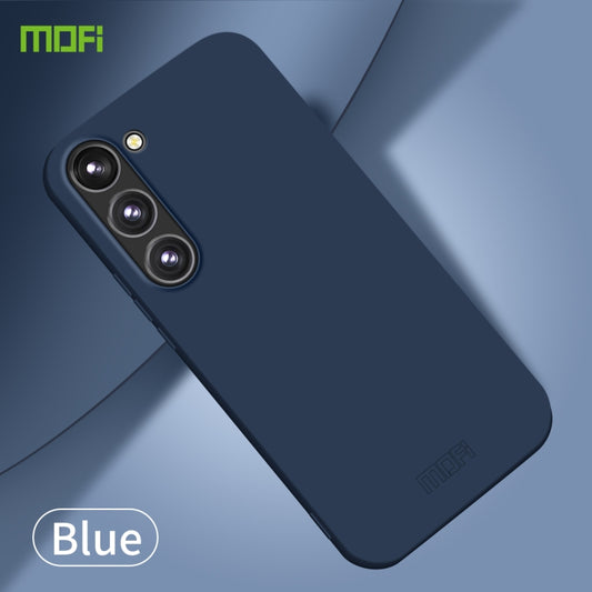 For Samsung Galaxy A54 5G MOFI Qin Series Skin Feel All-inclusive PC Phone Case(Blue) by MOFI