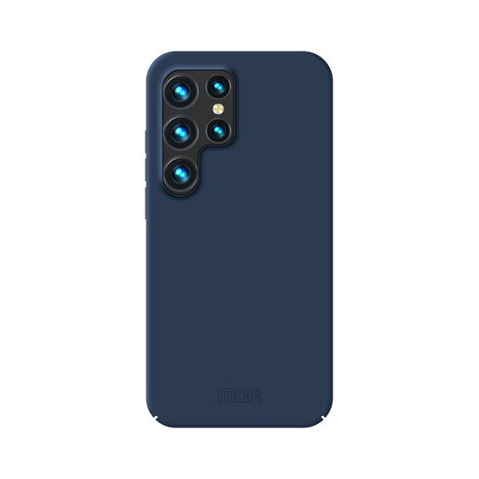 For Samsung Galaxy S23 Ultra 5G MOFI Qin Series Skin Feel All-inclusive PC Phone Case(Blue)