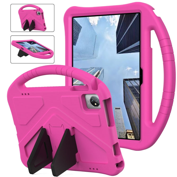 For Blackview Tab 8 WiFi 10.1 2023 EVA Shockproof Tablet Case with Holder(Rose Red) - Others by buy2fix | Online Shopping UK | buy2fix