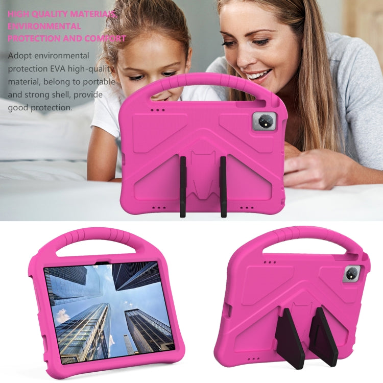 For Blackview Tab 70 WiFi 2023 EVA Shockproof Tablet Case with Holder(Rose Red) - Others by buy2fix | Online Shopping UK | buy2fix