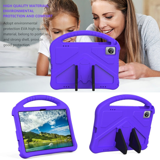 For Blackview Tab 7 WiFi 2022 EVA Shockproof Tablet Case with Holder(Purple) by buy2fix