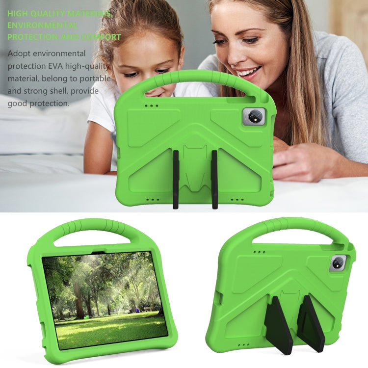 For Blackview OSCAL Pad 60 2022 EVA Shockproof Tablet Case with Holder(Green) - Others by buy2fix | Online Shopping UK | buy2fix