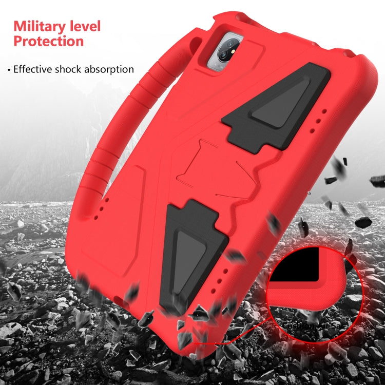 For Blackview Tab 8 2020 EVA Shockproof Tablet Case with Holder(Red) - Others by buy2fix | Online Shopping UK | buy2fix