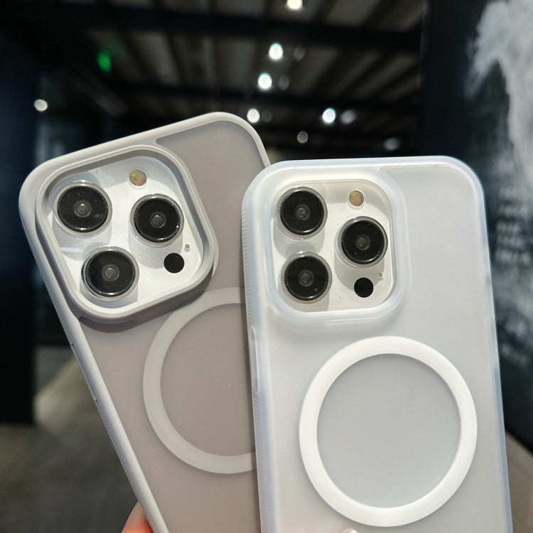 For iPhone 17 Pro Transparent TPU Hybrid PC Magsafe Phone Case(Black) - iPhone 17 Pro Cases by buy2fix | Online Shopping UK | buy2fix