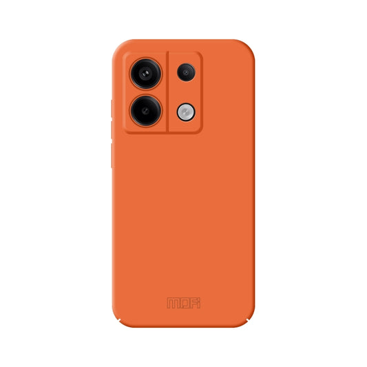 For Xiaomi Redmi Note 13 MOFI Qin Series Skin Feel All-inclusive PC Phone Case(Orange) - Note 13 Cases by MOFI | Online Shopping UK | buy2fix