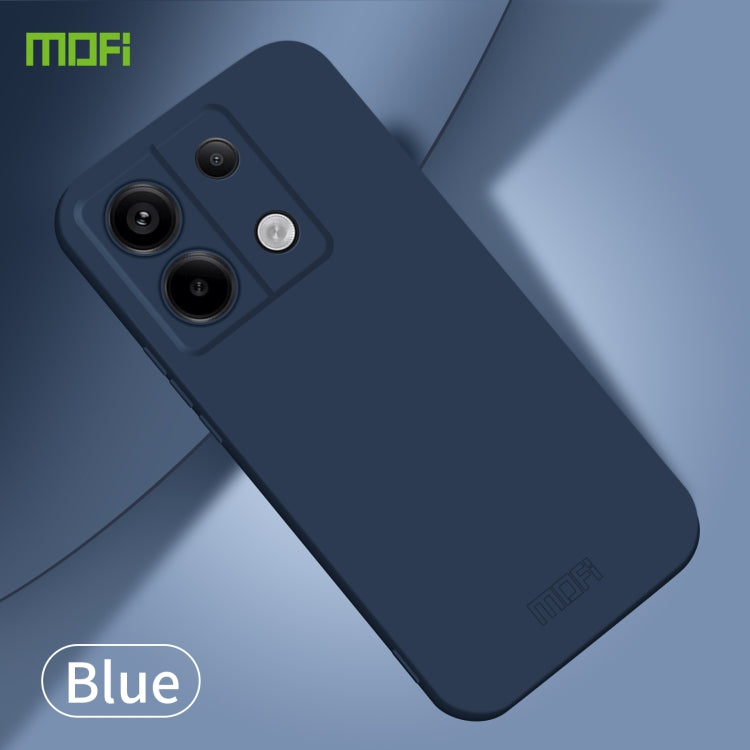 For Xiaomi Redmi Note 13 Pro MOFI Qin Series Skin Feel All-inclusive PC Phone Case(Blue) - Note 13 Pro Cases by MOFI | Online Shopping UK | buy2fix