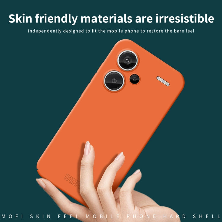 For Xiaomi Redmi Note 13 Pro+ MOFI Qin Series Skin Feel All-inclusive PC Phone Case(Green) - Note 13 Pro+ Cases by MOFI | Online Shopping UK | buy2fix