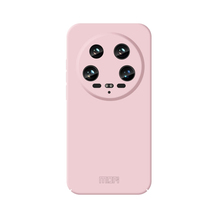 For Xiaomi 14 Ultra MOFI Qin Series Skin Feel All-inclusive PC Phone Case(Pink) - 14 Ultra Cases by MOFI | Online Shopping UK | buy2fix