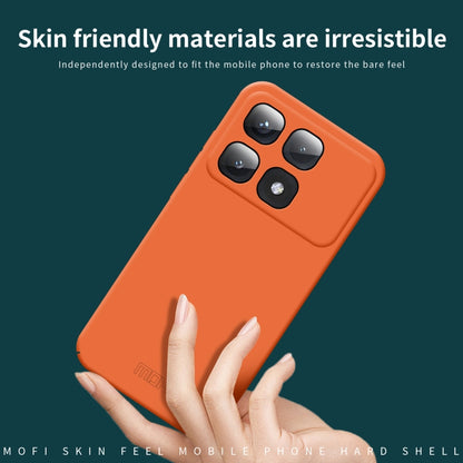 For Xiaomi Redmi K70 Ultra MOFI Qin Series Skin Feel All-inclusive PC Phone Case(Black) - Xiaomi Cases by MOFI | Online Shopping UK | buy2fix