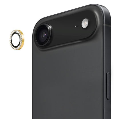 For iPhone 17 Air ENKAY AR Anti-reflection Individual Diamond Ring Camera Lens Glass Full Film(Golden) - iPhone 17 Air Tempered Glass by ENKAY | Online Shopping UK | buy2fix