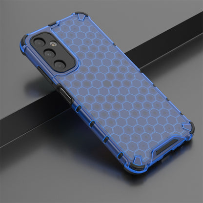 For Samsung Galaxy A05s Shockproof Honeycomb Phone Case(Blue) - Galaxy Phone Cases by buy2fix | Online Shopping UK | buy2fix