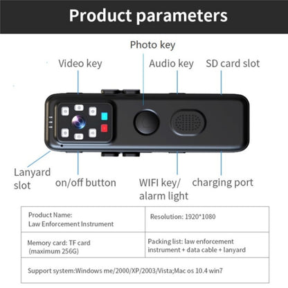 H81 HD WiFi Recording Night Vision Voice Recorder Noise Reduction Audio Recorder Device by buy2fix