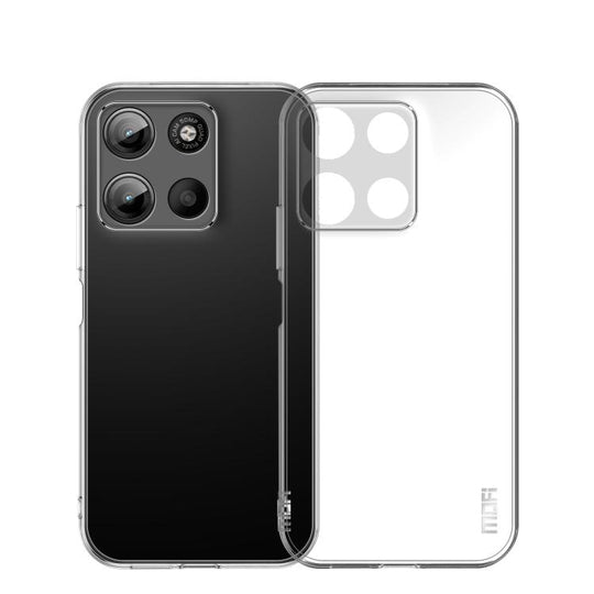 For Motorola Moto G15 MOFI Ming Series Ultra-thin TPU Phone Case(Transparent)