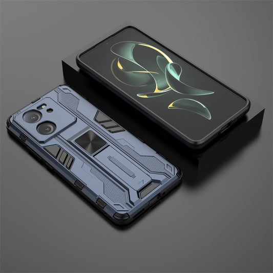 For Xiaomi 13T Pro Supersonic Armor PC Hybrid TPU Phone Case(Blue) by buy2fix