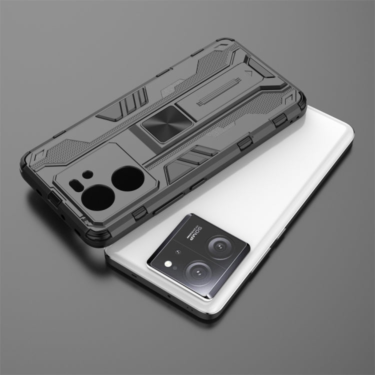 For Xiaomi 13T Pro Supersonic Armor PC Hybrid TPU Phone Case(Grey) - Xiaomi Cases by buy2fix | Online Shopping UK | buy2fix