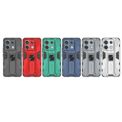 For Xiaomi Poco X6 Supersonic Armor PC Hybrid TPU Phone Case(Red) - Xiaomi Cases by buy2fix | Online Shopping UK | buy2fix