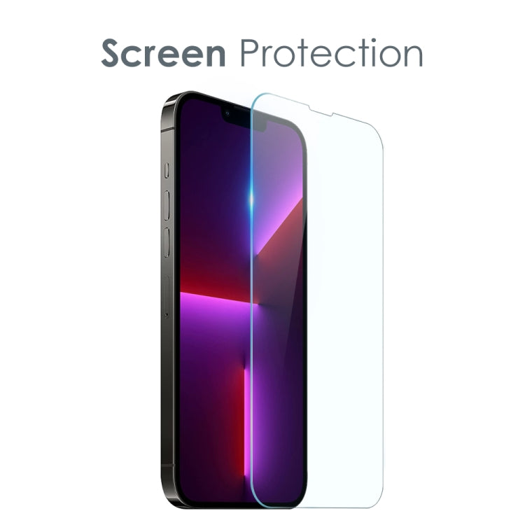 For iPhone 13 Pro Max NORTHJO 3 in 1 TPU Phone Case with Screen Film and Lens Film(Clear) - iPhone 13 Pro Max Cases by NORTHJO | Online Shopping UK | buy2fix