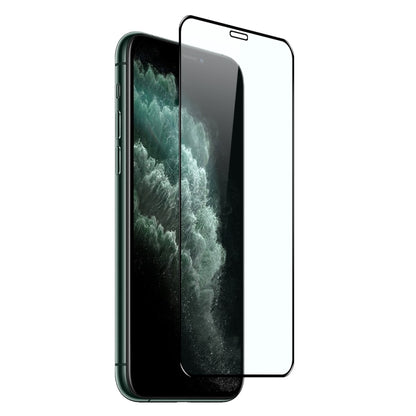 For iPhone 11 Pro Max / XS Max NORTHJO A++ Screen Protector Full Glue Silk Printing Tempered Glass Film(Black) - iPhone 11 Pro Max Tempered Glass by NORTHJO | Online Shopping UK | buy2fix