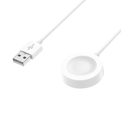 For Huawei Watch GT 4 46mm Smart Watch Magnetic Suction Integrated Charging Cable, Length: 1m(White) - Charger by buy2fix | Online Shopping UK | buy2fix