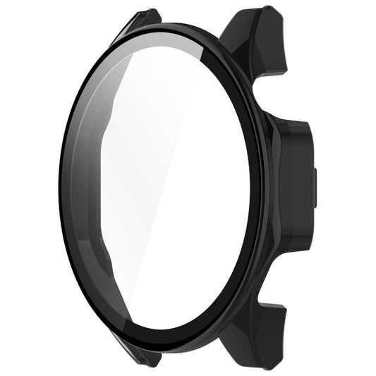 For Huawei Watch GT4 46mm PC+Tempered Glass Integrated Smart Watch Case(Black) by buy2fix
