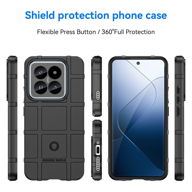 For Xiaomi 14 Pro Full Coverage Shockproof TPU Phone Case(Black) - 14 Pro Cases by buy2fix | Online Shopping UK | buy2fix