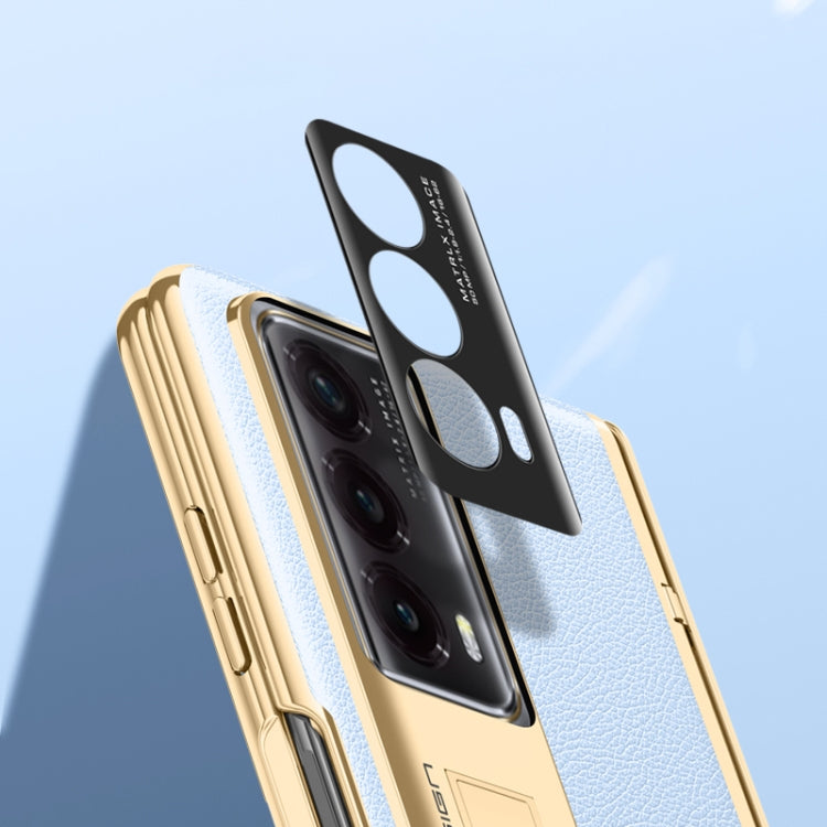 For Honor Magic Vs2 Electroplated Case-film Integral Hinge Shockproof Phone Case(Black) - Honor Cases by buy2fix | Online Shopping UK | buy2fix