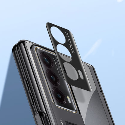 For Honor Magic Vs2 Electroplated Case-film Integral Hinge Shockproof Phone Case(Purple) - Honor Cases by buy2fix | Online Shopping UK | buy2fix