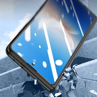 For Honor Magic Vs2 Electroplated Case-film Integral Hinge Shockproof Phone Case(Purple) - Honor Cases by buy2fix | Online Shopping UK | buy2fix