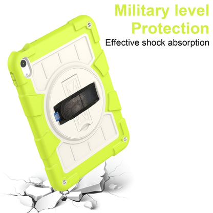 For iPad 2025 / 2022 Silicone Hybrid PC Shockproof Tablet Case with Shoulder Strap(Love Birds Green) - iPad 2025 / 2022 Cases by buy2fix | Online Shopping UK | buy2fix