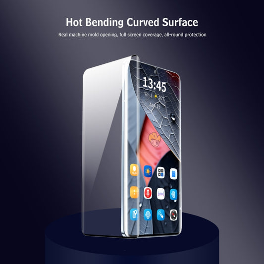 For Redmi Note 13 Pro+ ENKAY Hat-Prince Heat Bending Full Side Glue Tempered Glass Film by ENKAY