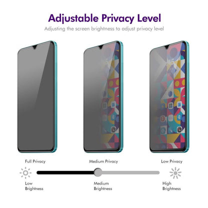 For Redmi A5 4G 171.77mm 2pcs ENKAY Hat-Prince 28 Degree Anti-peeping Privacy Silk Screen Tempered Glass Film -  by ENKAY | Online Shopping UK | buy2fix