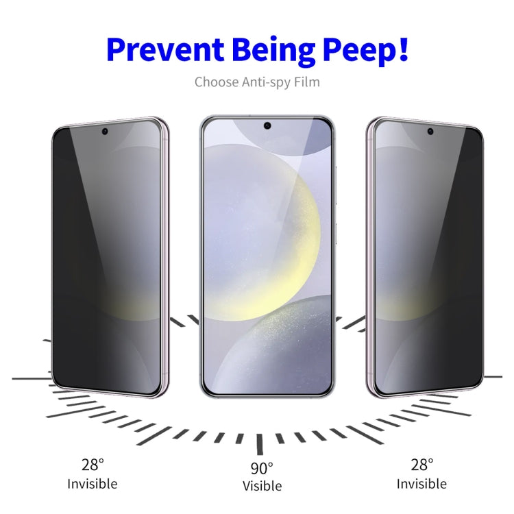 For Samsung Galaxy S23+ 5G 5pcs ENKAY Hat-Prince 28 Degree Anti-peeping Privacy Tempered Glass Film by ENKAY