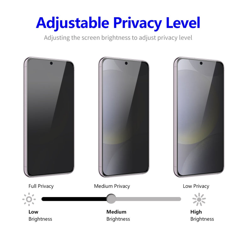 For Samsung Galaxy S23+ 5G 5pcs ENKAY Hat-Prince 28 Degree Anti-peeping Privacy Tempered Glass Film by ENKAY