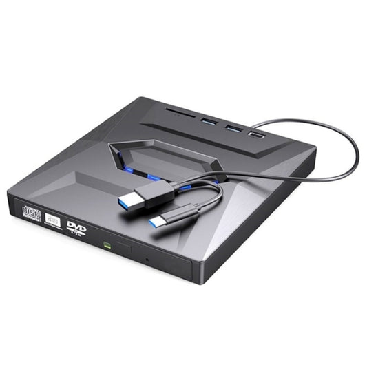 B21-Y 3.0 USB External Mobile Multi-Function 5-in-1 Laptop Type-C DVD Recorder Optical Drive by buy2fix