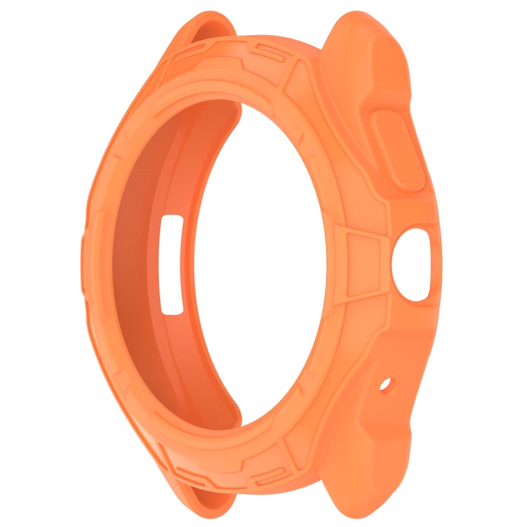 For Ticwatch Pro 5 Armored Semi-Enclosed TPU Watch Protective Case(Orange) by buy2fix
