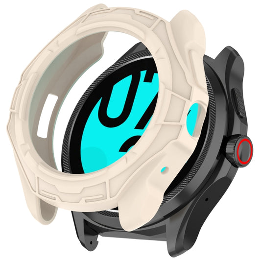 For Ticwatch Pro 5 Armored Semi-Enclosed TPU Watch Protective Case(Starlight Color) by buy2fix
