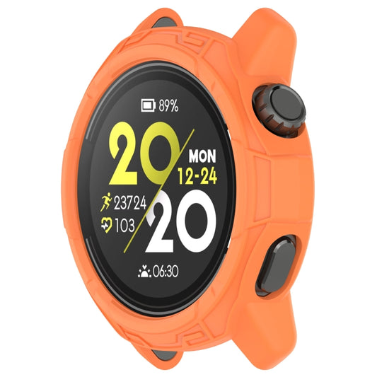 For COROS Pace 3 Armored Semi-Enclosed TPU Watch Protective Case(Orange) by buy2fix