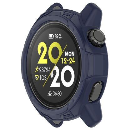 For COROS Pace 3 Armored Semi-Enclosed TPU Watch Protective Case(Blue) by buy2fix