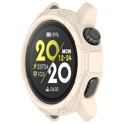 For COROS Pace 3 Armored Semi-Enclosed TPU Watch Protective Case(Starlight) by buy2fix