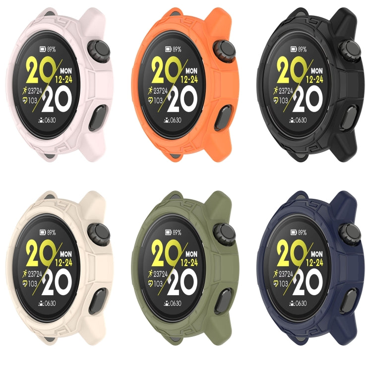 For COROS Pace 3 Armored Semi-Enclosed TPU Watch Protective Case(Starlight) by buy2fix