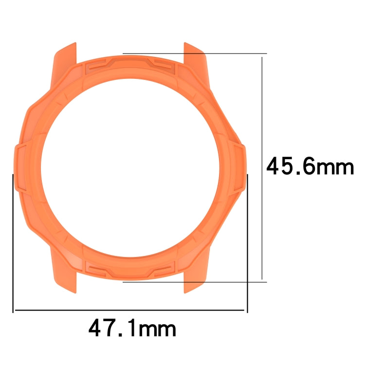 For COROS Pace 3 Armored Semi-Enclosed TPU Watch Protective Case(Orange) by buy2fix