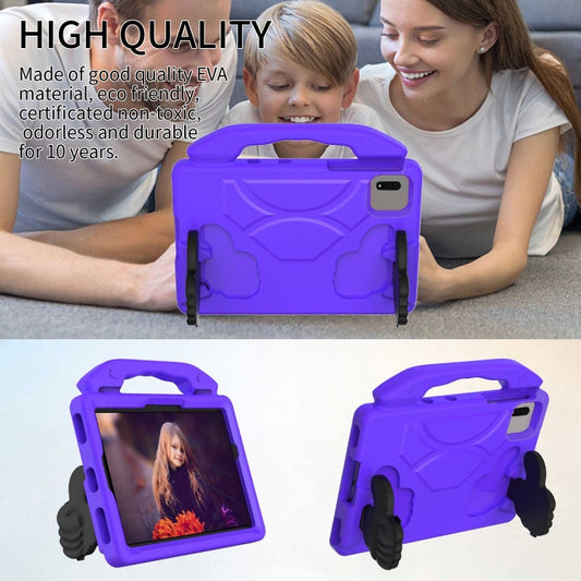 For Samsung Galaxy TAB S9 11 X710 2023 Thumb Bracket EVA Shockproof Tablet Case(Purple) by buy2fix